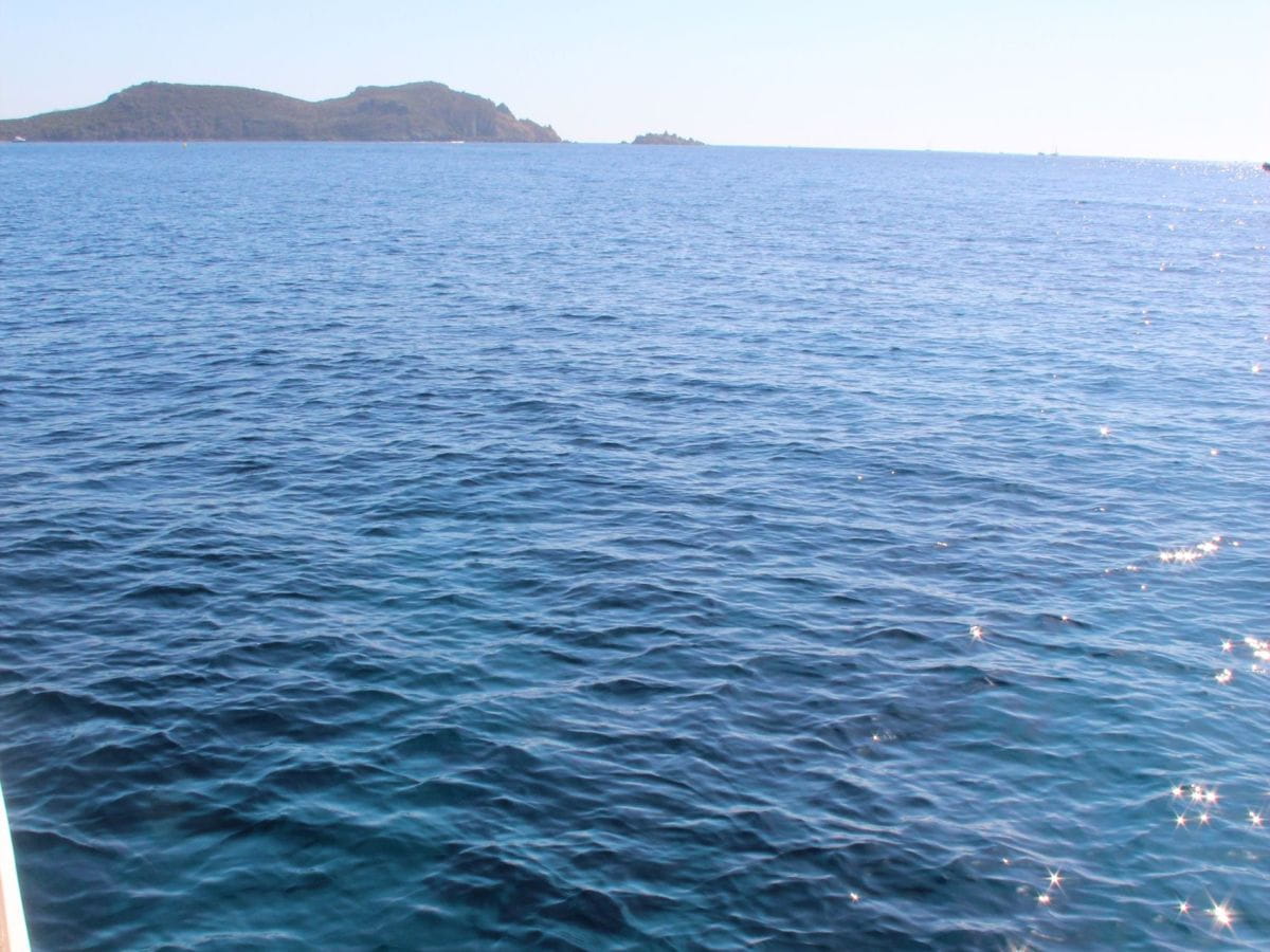 Vue en bateau de Cap Taillat